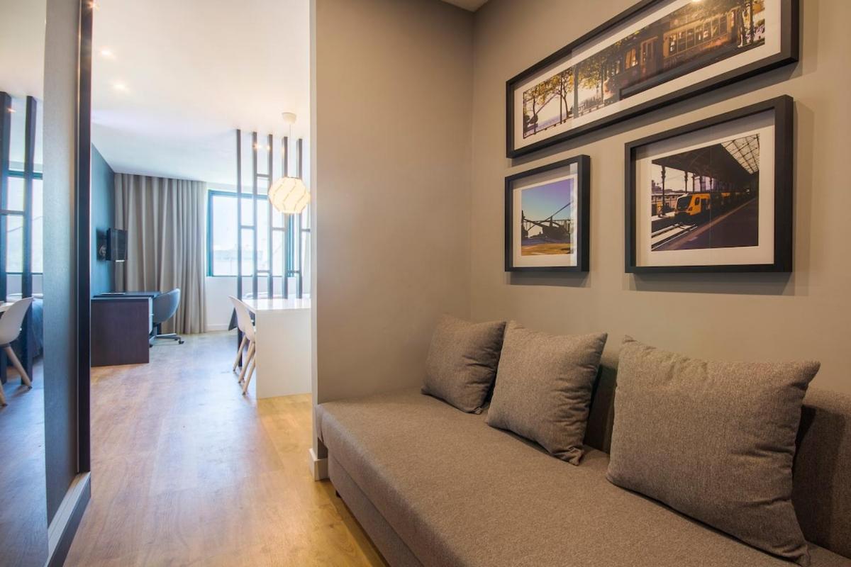 418 Apartamento Gale Wifi, Estacionamento, Elevador Porto Bagian luar foto